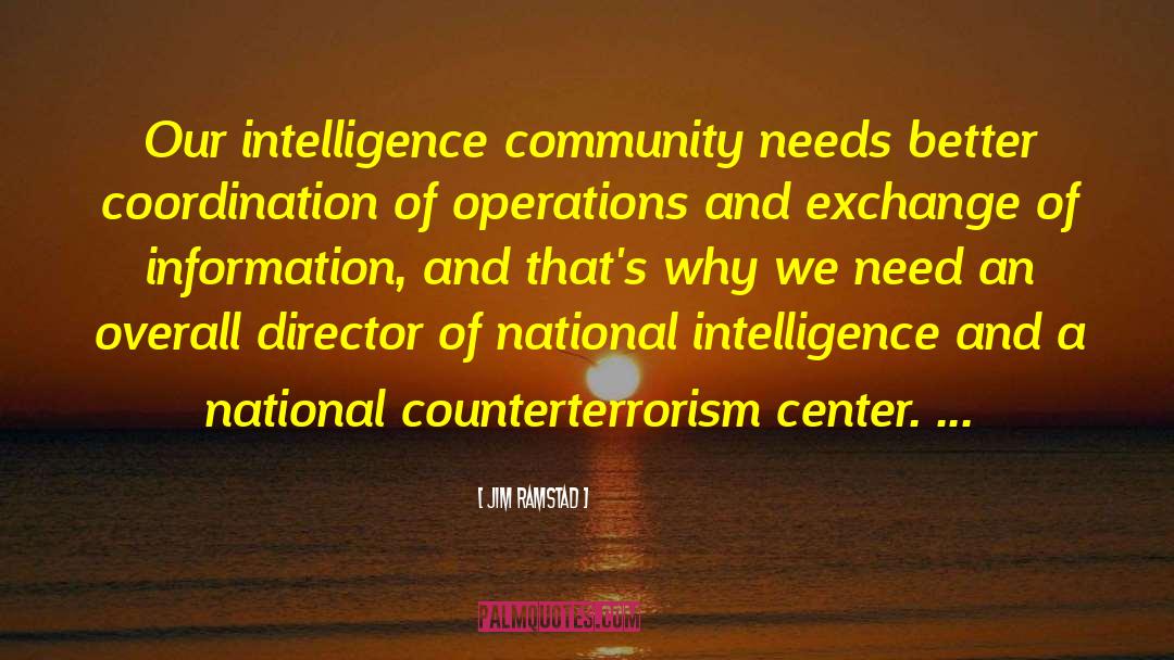 National Intelligence quotes by Jim Ramstad