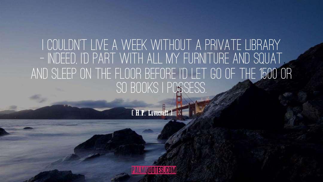National Library Week quotes by H.P. Lovecraft
