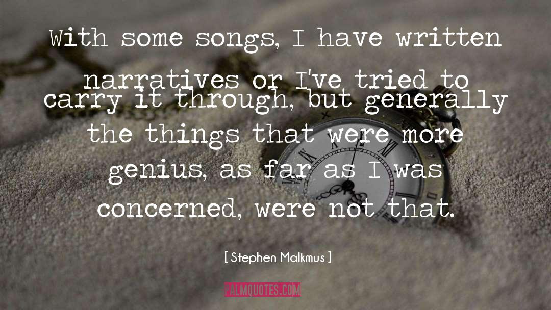 National Narrative quotes by Stephen Malkmus