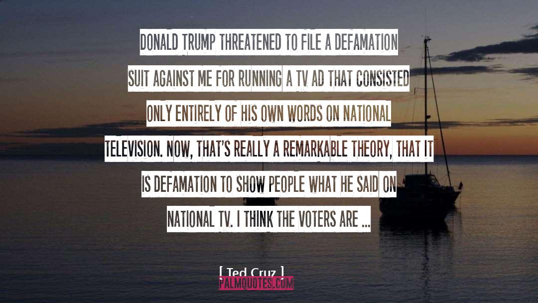 National Narrative quotes by Ted Cruz
