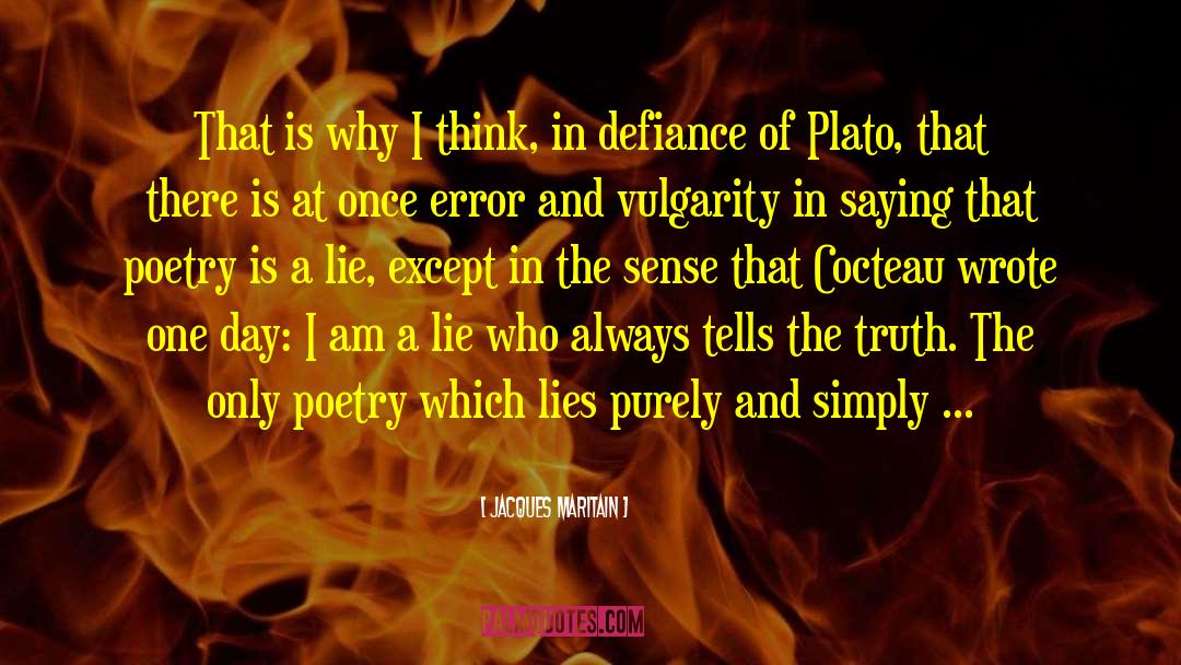 National Poetry Day quotes by Jacques Maritain