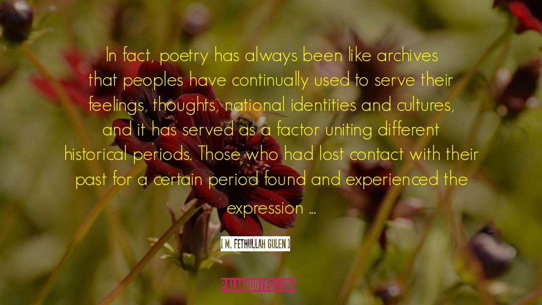 National Poetry Month quotes by M. Fethullah Gulen