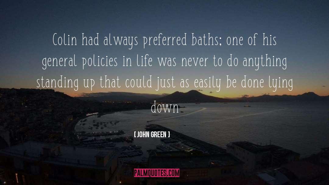National Policy quotes by John Green