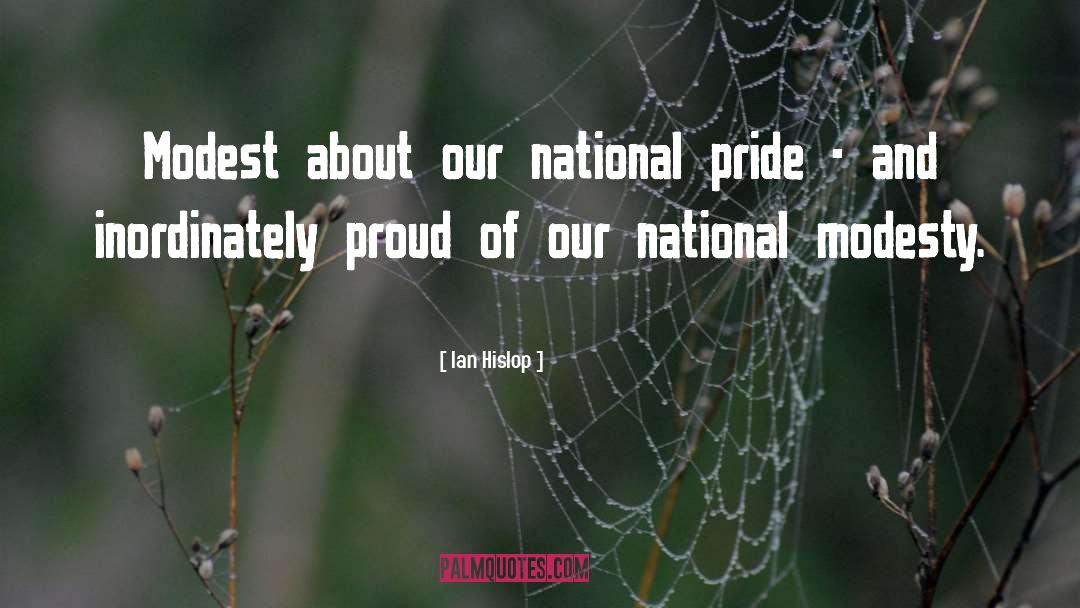 National Pride quotes by Ian Hislop