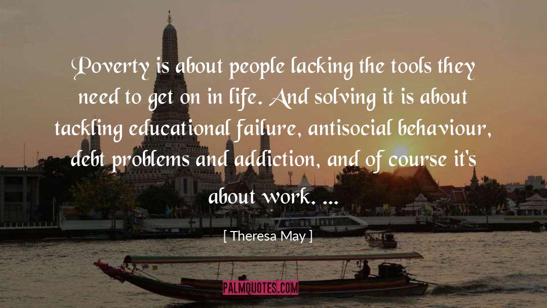 National Problems quotes by Theresa May