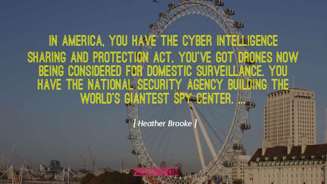 National Security Agency quotes by Heather Brooke