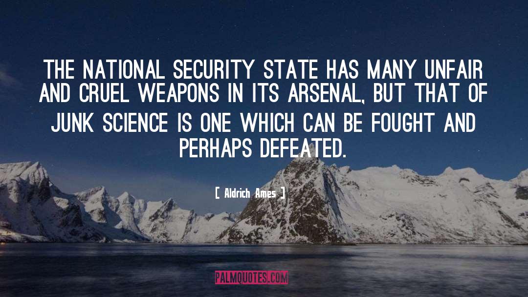 National Security quotes by Aldrich Ames