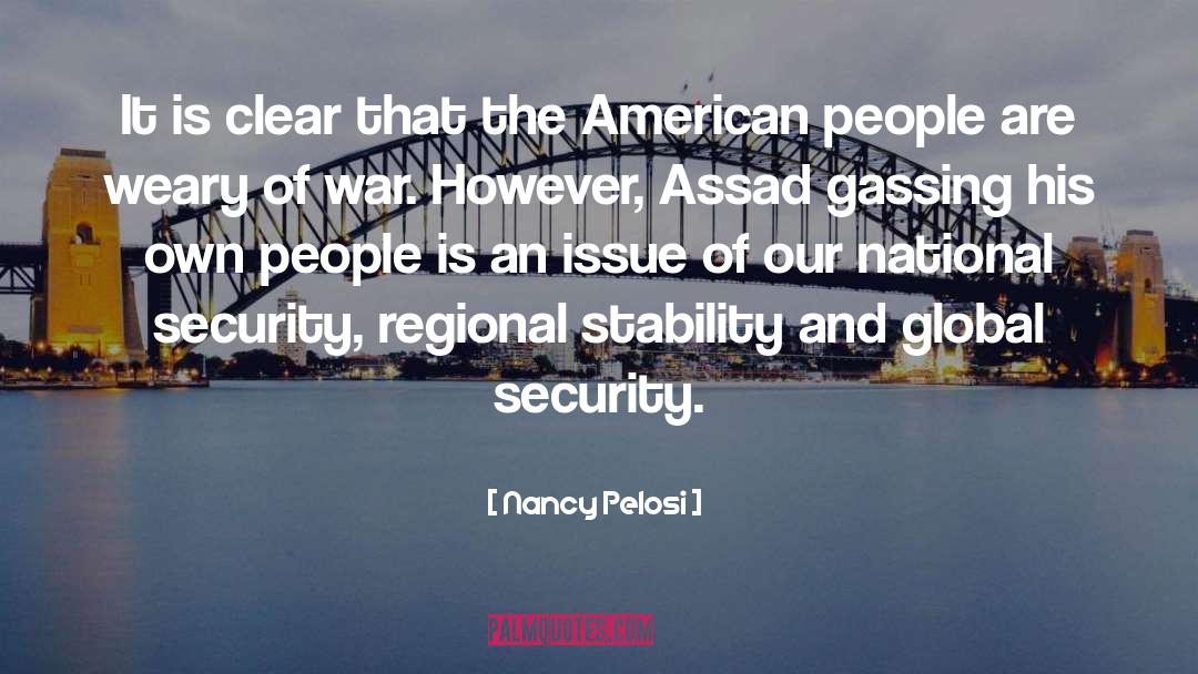 National Security quotes by Nancy Pelosi