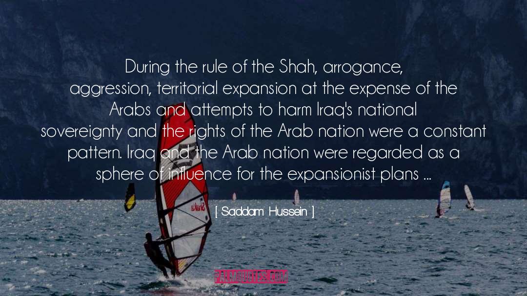 National Sovereignty quotes by Saddam Hussein