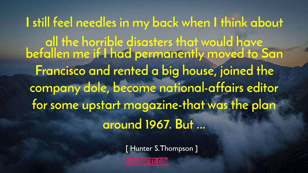 National Sovereignty quotes by Hunter S. Thompson