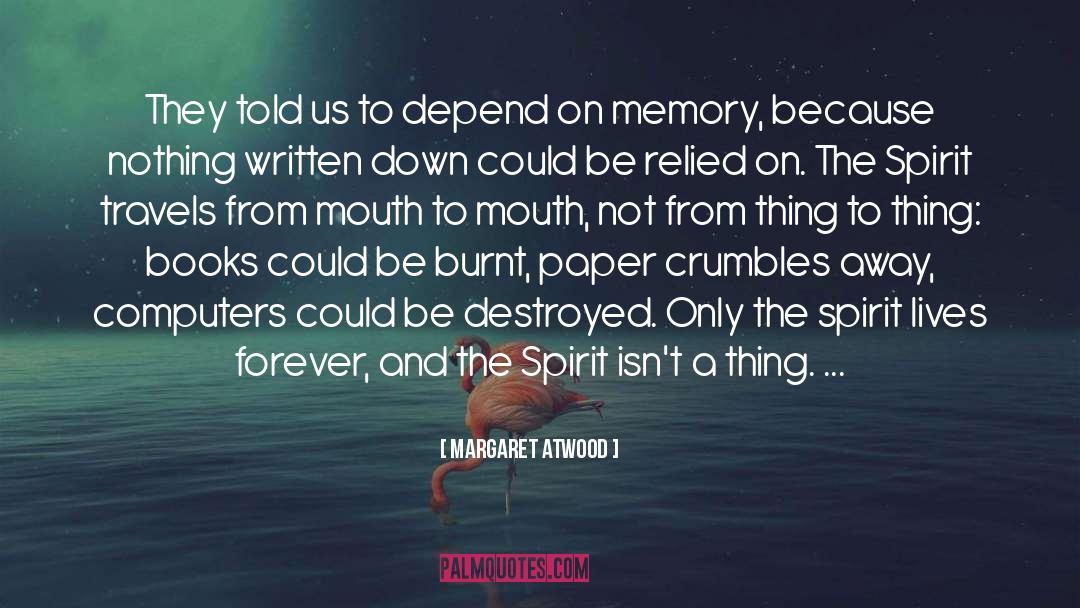 National Spirit quotes by Margaret Atwood
