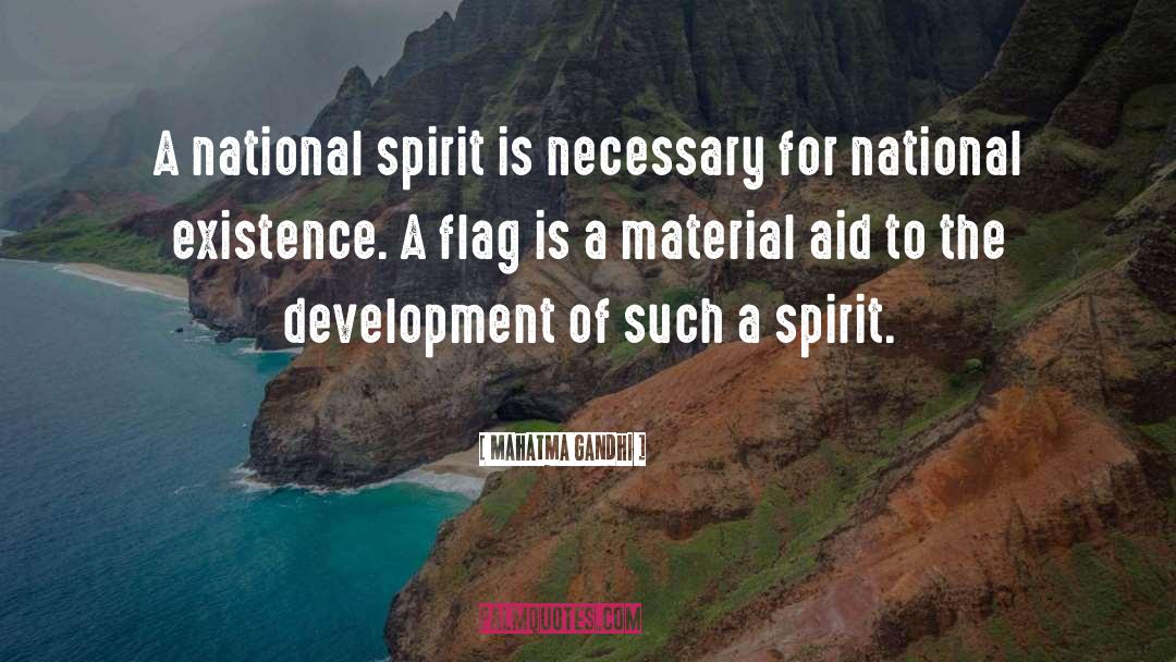 National Spirit quotes by Mahatma Gandhi