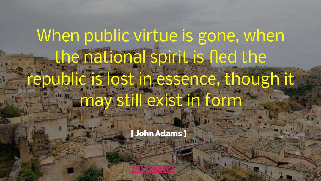 National Spirit quotes by John Adams