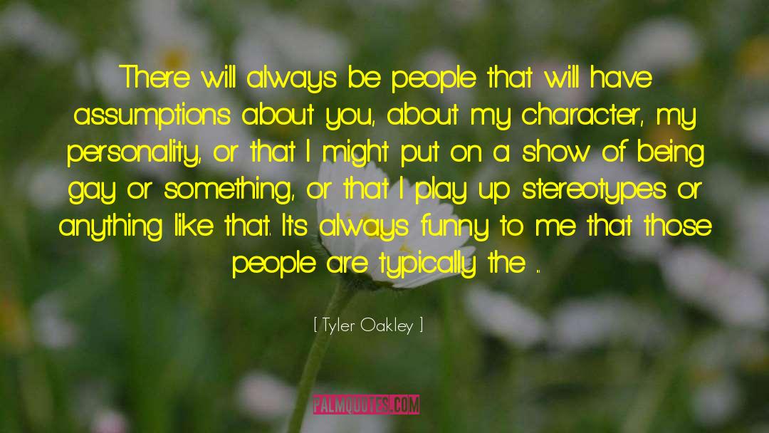 National Stereotypes quotes by Tyler Oakley