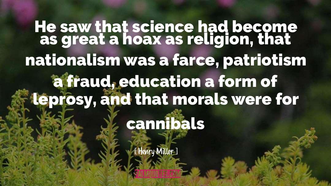 Nationalism quotes by Henry Miller
