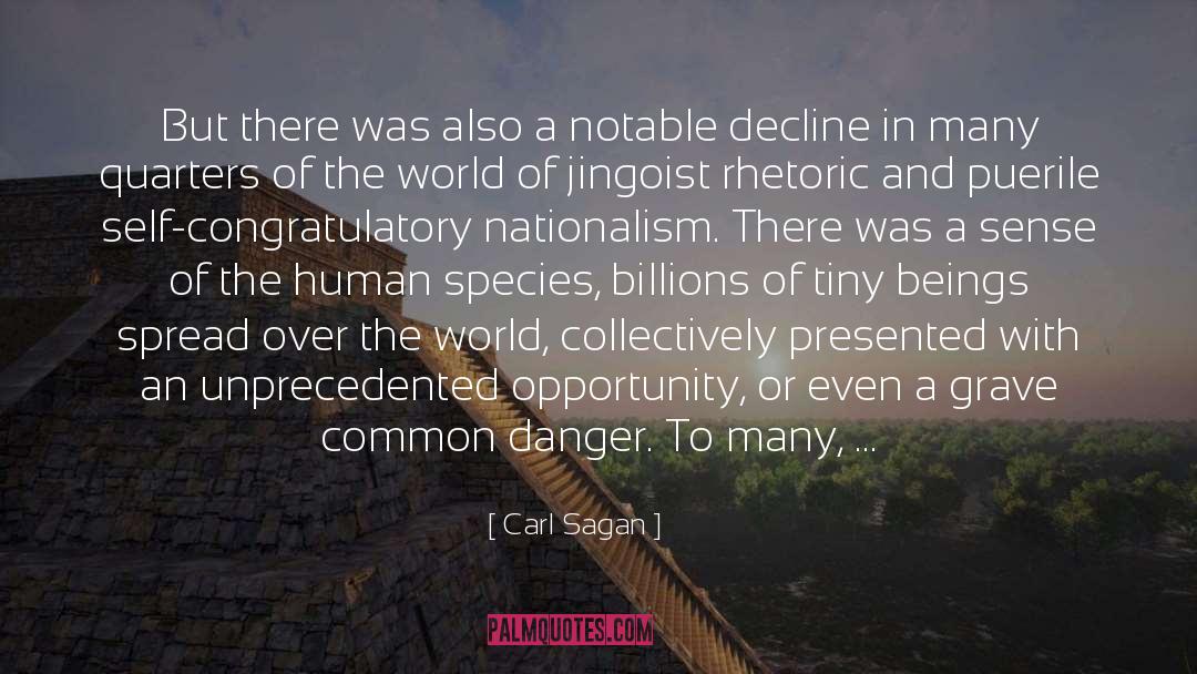 Nationalism quotes by Carl Sagan