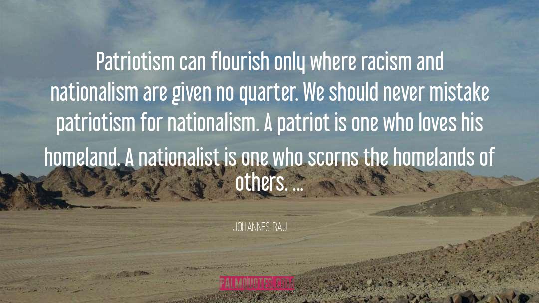 Nationalist Fundamentalism quotes by Johannes Rau