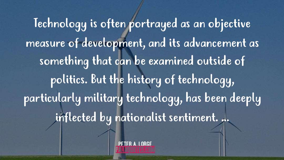 Nationalist quotes by Peter A. Lorge