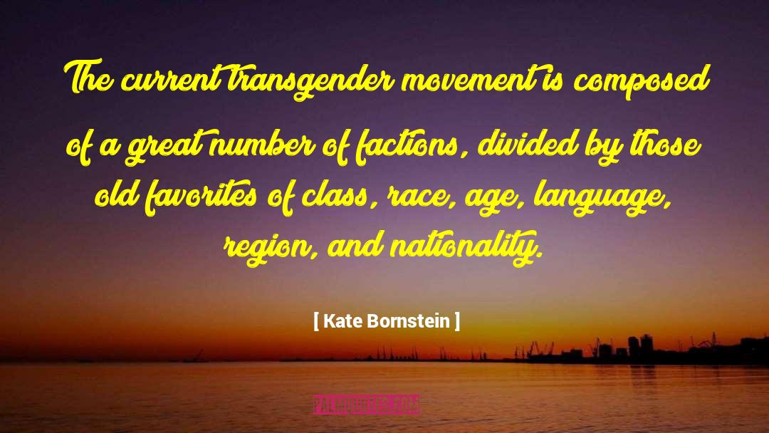 Nationality quotes by Kate Bornstein