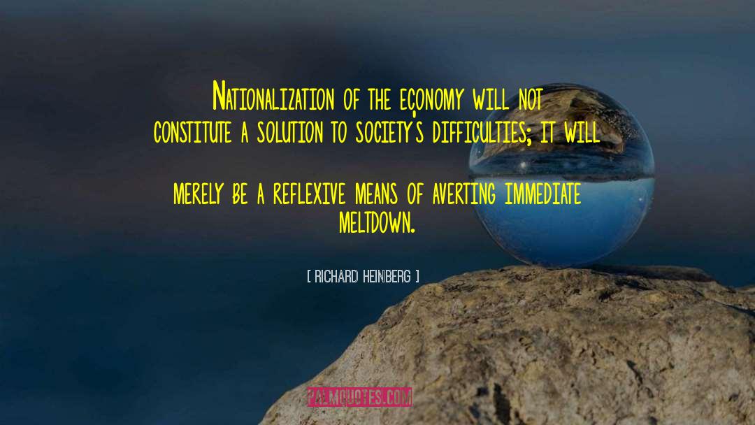 Nationalization quotes by Richard Heinberg