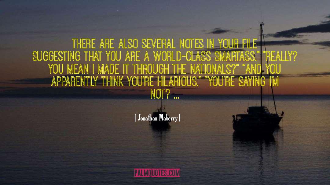 Nationals quotes by Jonathan Maberry