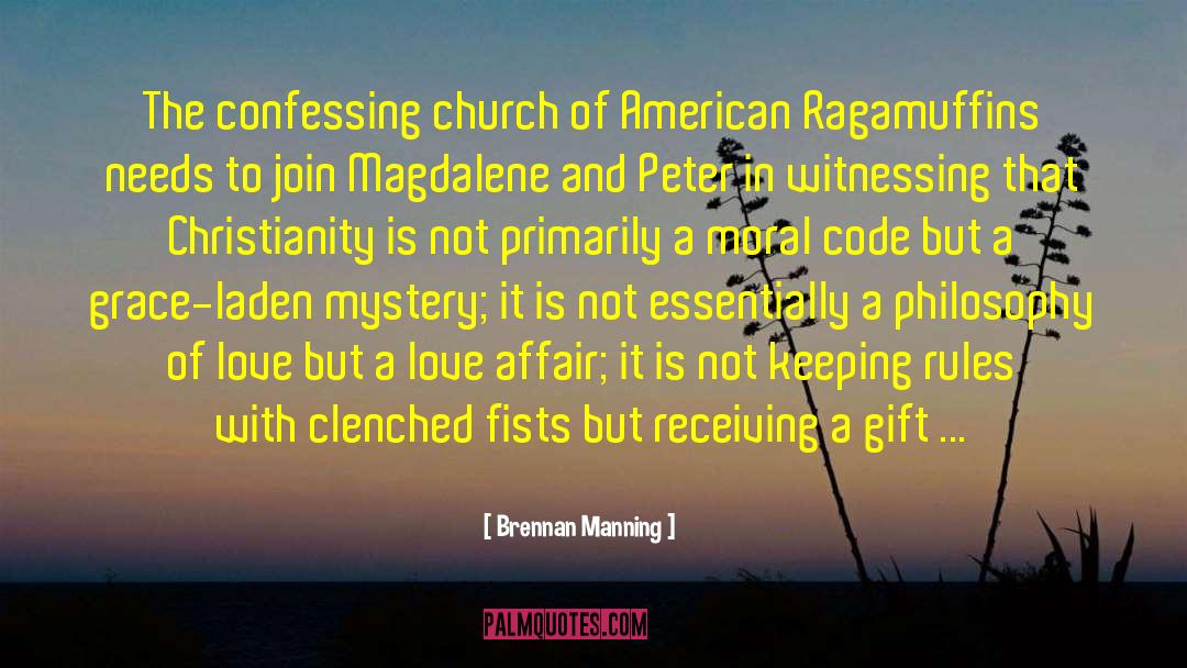 Native American Church quotes by Brennan Manning