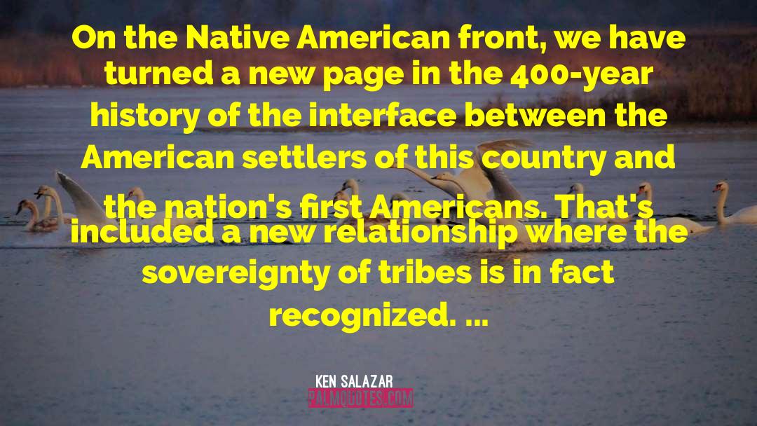 Native American Paiute quotes by Ken Salazar