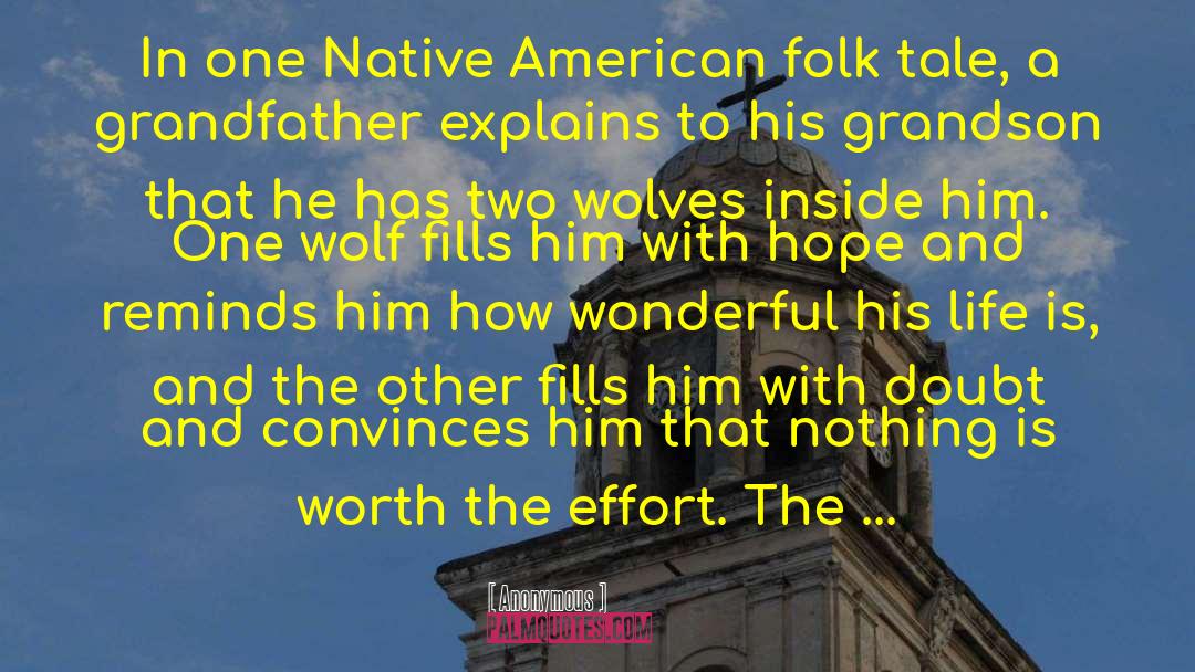 Native American Poet quotes by Anonymous
