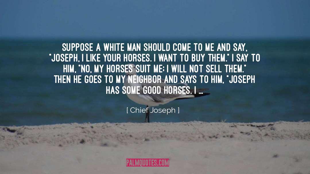 Native American Wisdom quotes by Chief Joseph