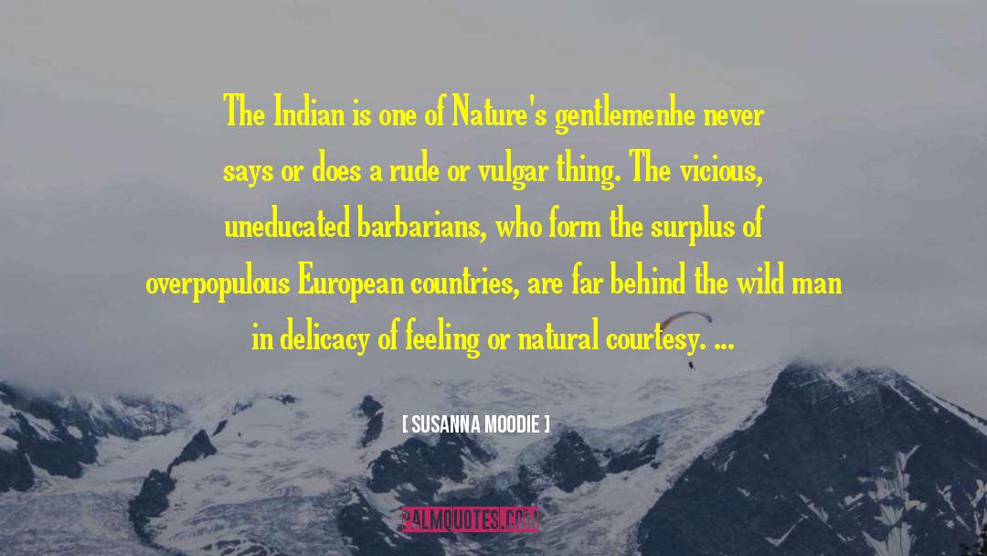 Native American Writer quotes by Susanna Moodie