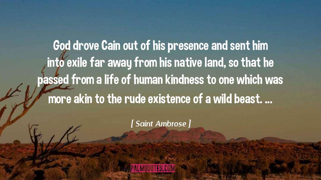 Native Land quotes by Saint Ambrose