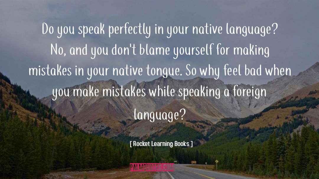 Native Language quotes by Rocket Learning Books