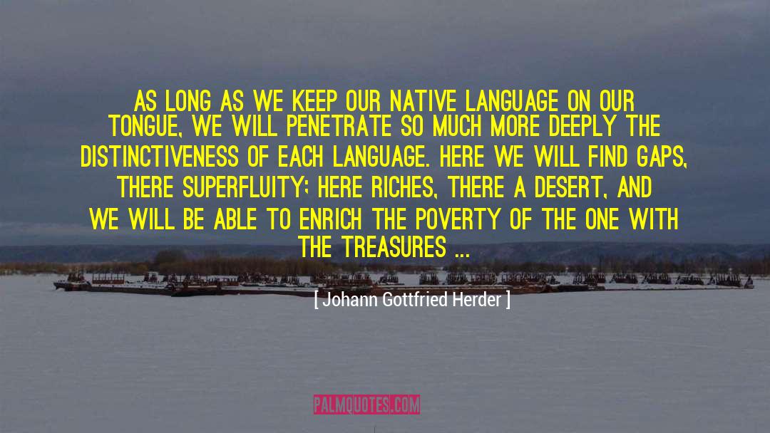 Native Language quotes by Johann Gottfried Herder