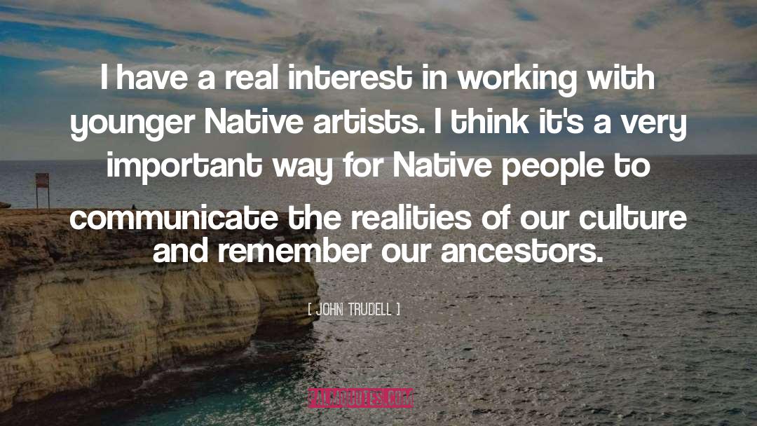 Native People quotes by John Trudell