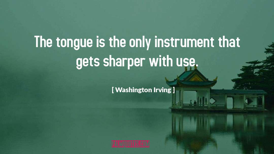 Native Tongue quotes by Washington Irving