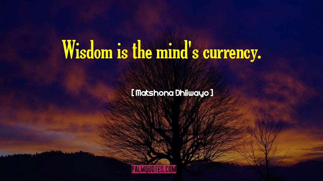 Native Wisdom quotes by Matshona Dhliwayo