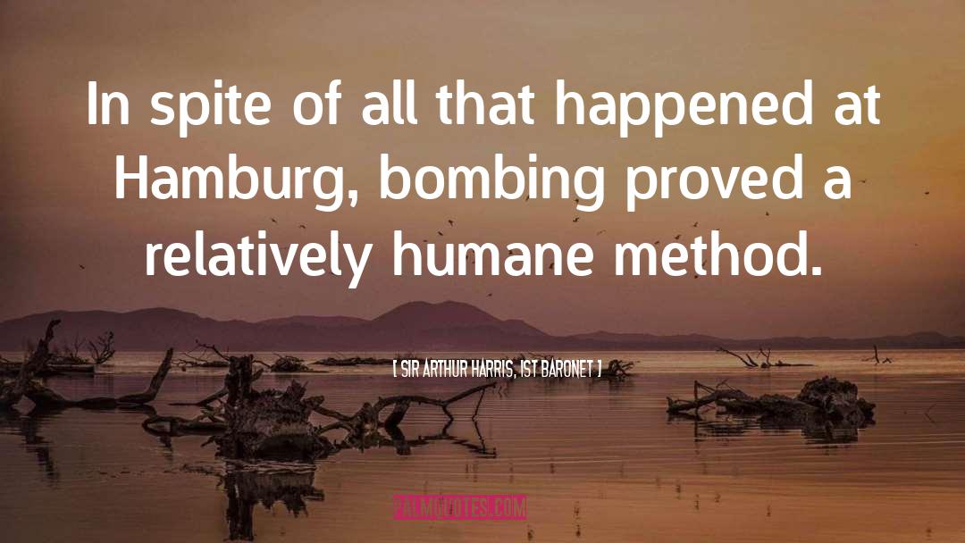 Nato Bombing quotes by Sir Arthur Harris, 1st Baronet