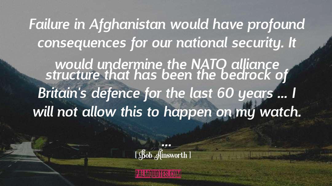 Nato quotes by Bob Ainsworth