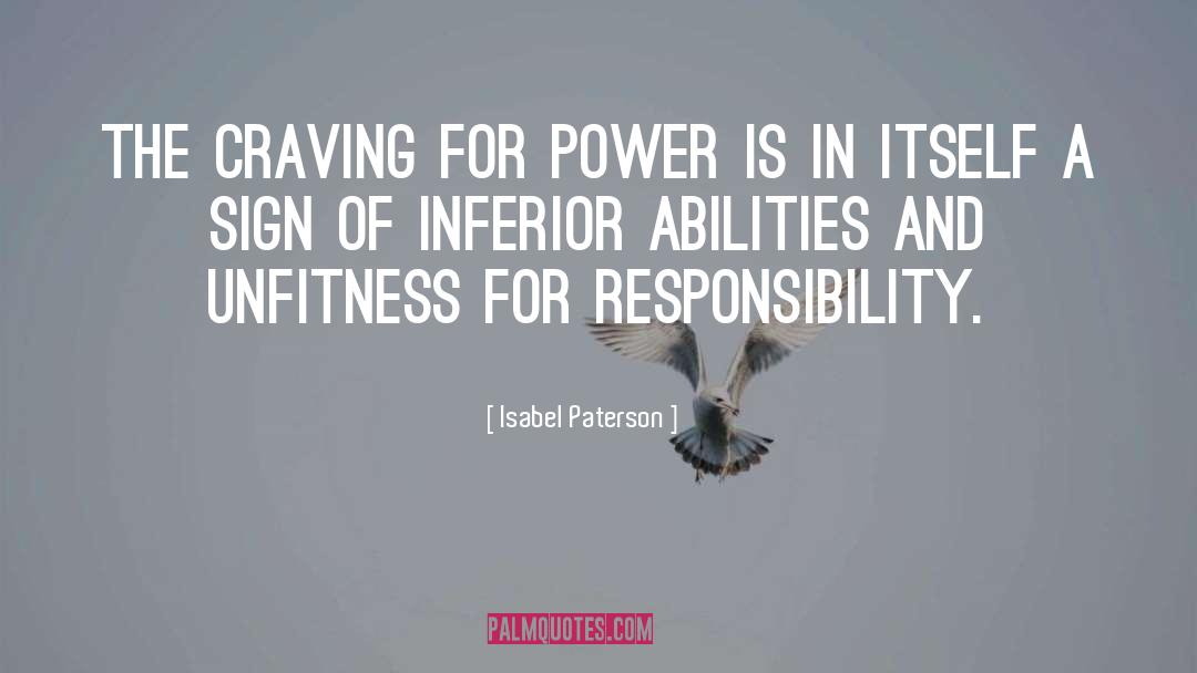 Natural Abilities quotes by Isabel Paterson