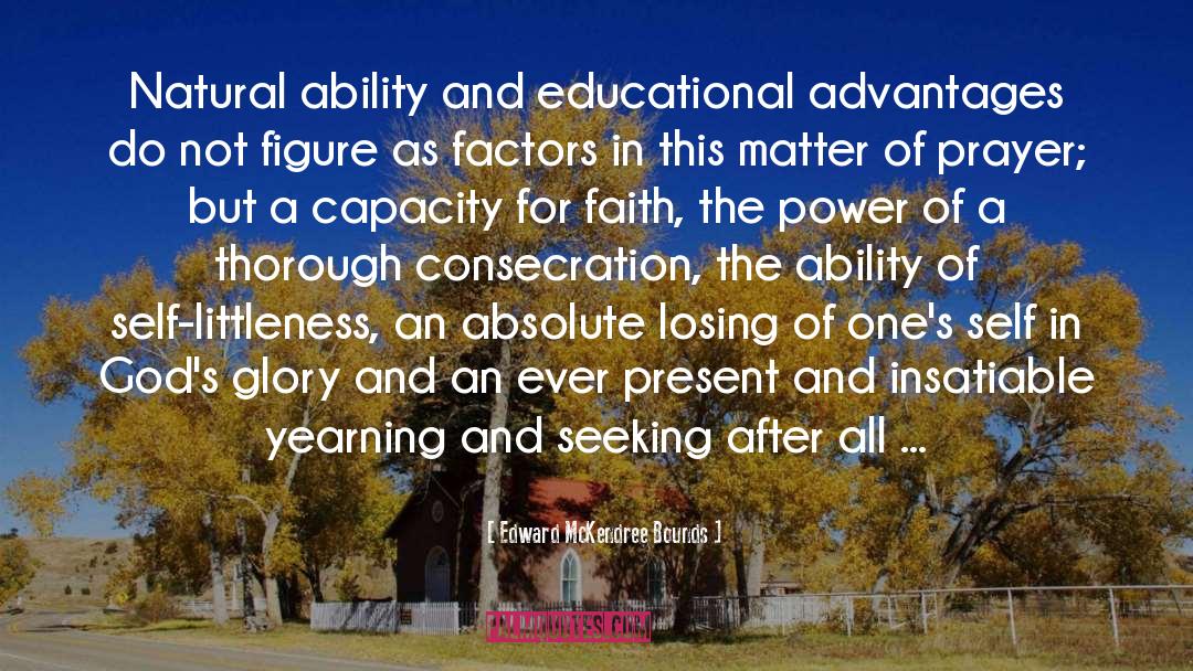 Natural Ability quotes by Edward McKendree Bounds