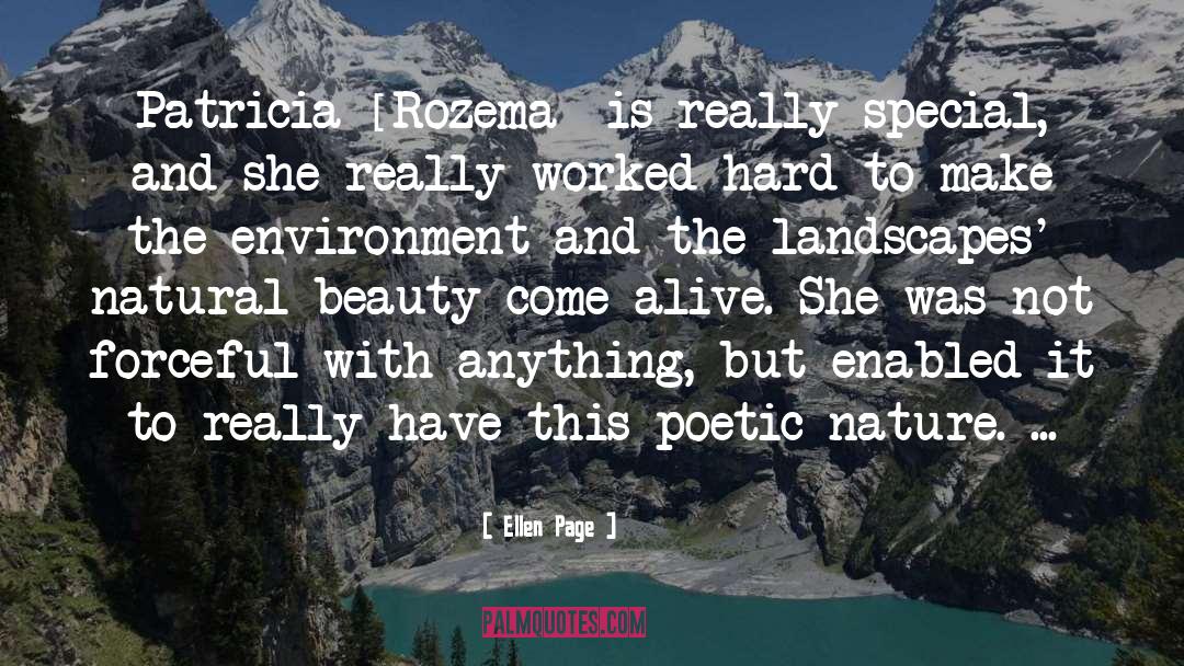 Natural Beauty quotes by Ellen Page