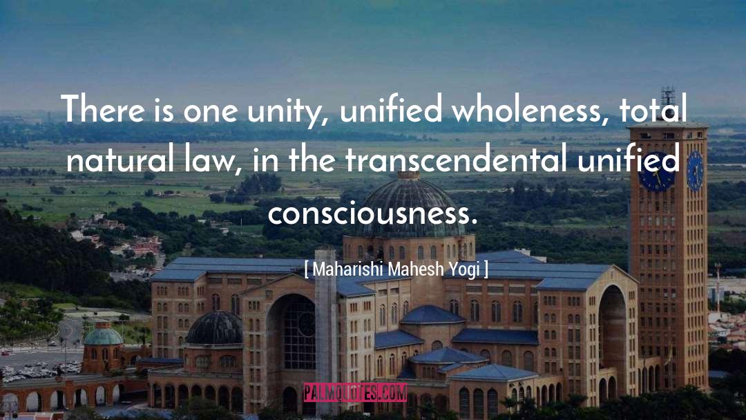 Natural Consciousness quotes by Maharishi Mahesh Yogi