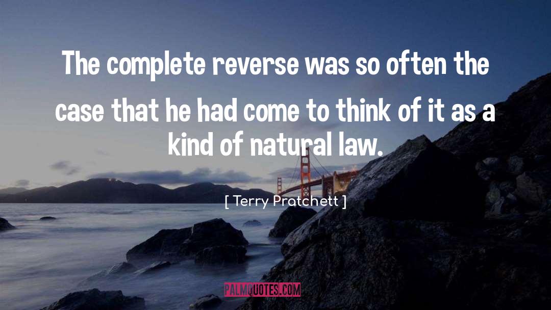 Natural Consciousness quotes by Terry Pratchett
