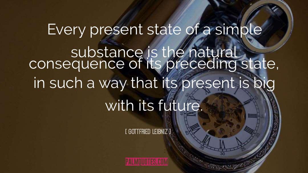 Natural Consequence quotes by Gottfried Leibniz