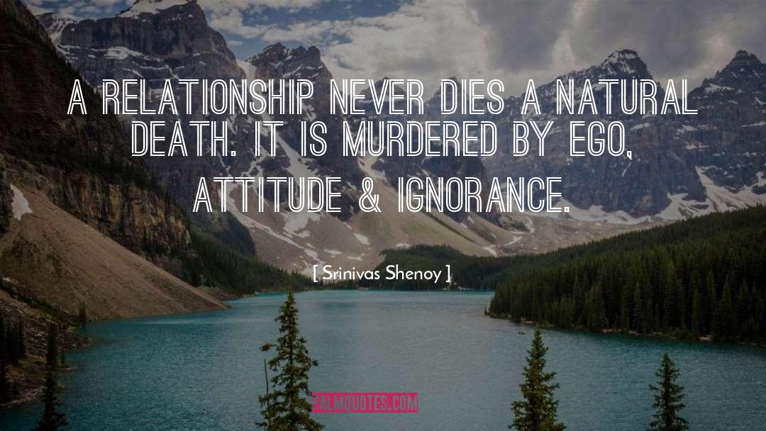 Natural Death quotes by Srinivas Shenoy