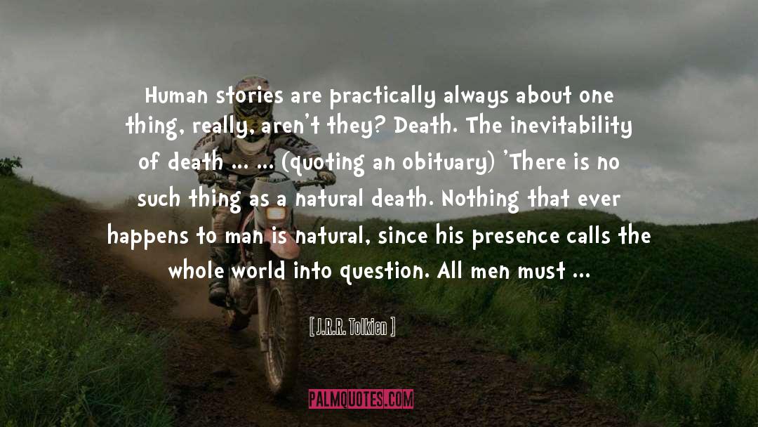 Natural Death quotes by J.R.R. Tolkien