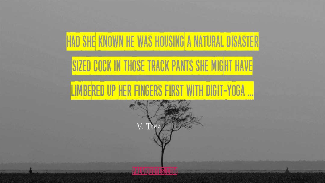 Natural Disaster quotes by V. Theia