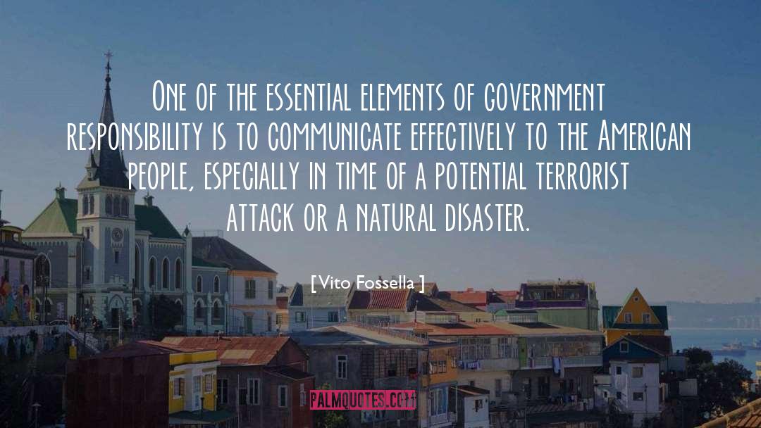 Natural Disaster quotes by Vito Fossella