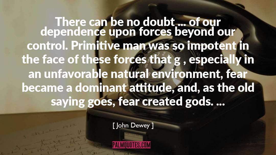 Natural Environment quotes by John Dewey