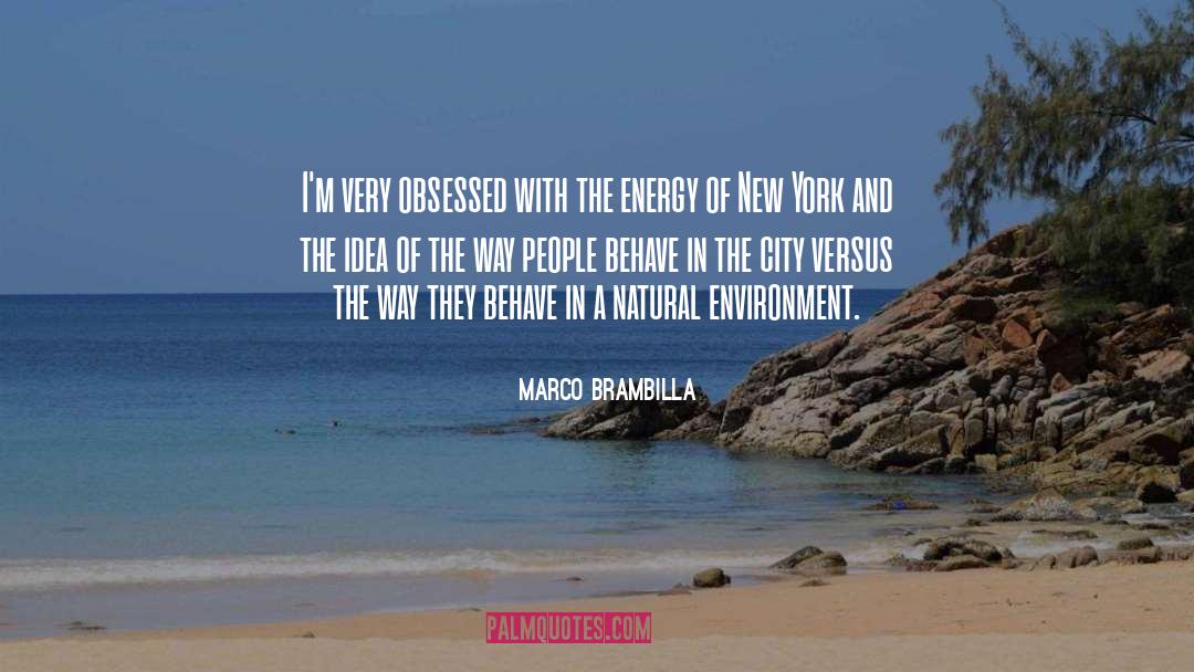 Natural Environment quotes by Marco Brambilla